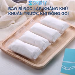Thumbnail Quần lót giấy cotton 100% SPORTY dùng 1 lần, 2 lớp đáy, dùng khi đi du lịch, mẹ bầu đi sinh 3