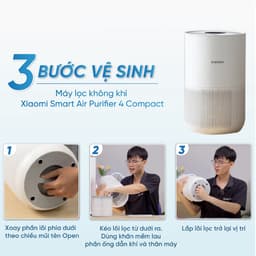 Thumbnail Máy Lọc Không Khí Xiaomi Mi Air Purifier 4 Compact/ 4 Lite/ Gen 4 - Sạch Bụi Mịn PM2.5, Phấn Hoa, Lông Thú Cưng 4