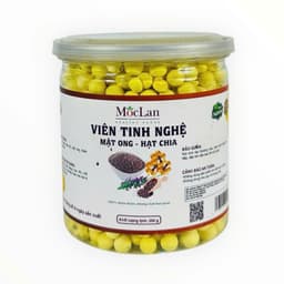 Thumbnail Viên tinh nghệ mật ong hạt chia Mộc Lan - 250g, 500g 3
