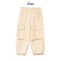 Thumbnail Quần Jogger Kaki bé gái Chippo chất liệu kaki mềm mại thoải mái cho bé từ 7 đến 12 Tuổi(21-40Kg) 1
