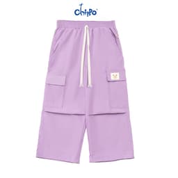 Thumbnail Quần Jogger Kaki bé gái Chippo chất liệu kaki mềm mại thoải mái cho bé từ 7 đến 12 Tuổi(21-40Kg) 2