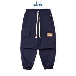 Thumbnail Quần Jogger Kaki bé trai Chippo chất liệu mỏng mềm thoải mái cho bé từ 7 đến 12 Tuổi(21-40Kg) 2