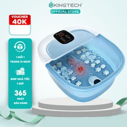 Thumbnail Bồn Ngâm Chân Massage Cao Cấp KINGTECH BM-400, 22 Con Lăn Kết Hợp Ngâm Nước Nóng, Đèn Hồng Ngoại, Sục Khí Thư Giãn 1
