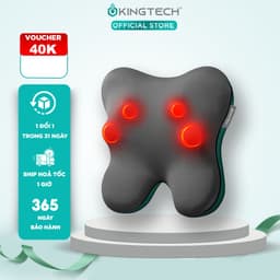 Thumbnail Gối Massage Đa Năng Nhiệt Hồng Ngoại KINGTECH KP-500 - Chuyên Sâu Cổ Vai Gáy, Thắt Lưng - Chính Hãng 1