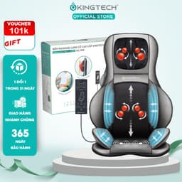 Thumbnail Đệm Massage Toàn Thân KINGTECH KC-700 - Mát Xa 3D Chuyên Sâu Cho Lưng, Cổ Gáy - Quà Tặng Cho Bố Mẹ, Sếp, Khách Hàng 1
