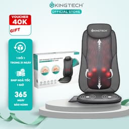 Thumbnail Đệm Massage KINGTECH KC-500S - Mát Xa Lưng 3D Chuyên Sâu Dùng Trên Ghế, Kết Hợp Tính Năng Nhiệt Hồng Ngoại - Chính Hãng 1