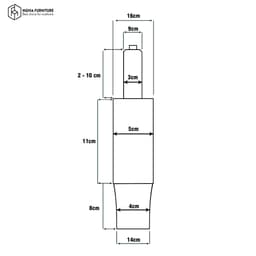 Thumbnail Piston class 4 tải trọng 150kg cho ghế văn phòng công thái học Nghia Furniture Piston-4 cao cấp tiêu chuẩn chứng chỉ SGS 2