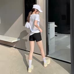 Thumbnail Quần đùi nữ vải umi co giãn 4 chiều - Quần legging đùi nữ Loza LQ035225 1