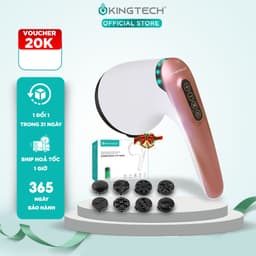 Thumbnail Máy Massage Cầm Tay Dành Cho Chị Em KINGTECH YT-1803 - Mát Xa Toàn Thân Đa Năng, Chuyên Sâu Cho Eo Bụng, Cổ - Chính Hãng 1