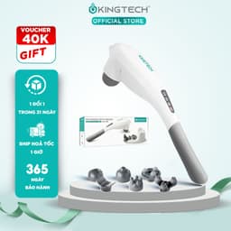 Thumbnail Máy Massage Cầm Tay KINGTECH LUX-450 Mát Xa Toàn Thân, Chuyên Sâu Vai Cổ, Lưng, Chân, Tay - Quà Tặng Cao Cấp 1