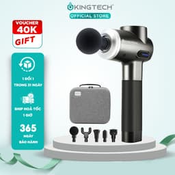 Thumbnail Súng Massage Cao Cấp KINGTECH MAX 1 -  Máy Mát xa Chuyên Nghiệp Giúp Giảm Đau, Giãn Cơ Cho Gymer, Runner, Vận Động Viên 1