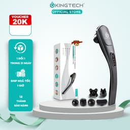 Thumbnail Máy Massage Cầm Tay KINGTECH KT-1768 Mát Xa Toàn Thân - Chuyên Sâu Vai Cổ, Chân, Lưng, Tay, Giảm Đau Cứng Cơ 1
