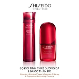 Thumbnail Bộ Tinh chất Ultimune 4.0 Serum 30ml và Nước thần đỏ Eudermine Activating Essence 145ml Shiseido 1