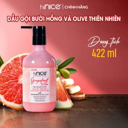 Thumbnail Dầu Gội Tinh Dầu Bưởi Hồng Và Olive hiNICE Grapefruit & Olive Shampoo Hỗ Trợ Giảm Mụn Da Đầu 2