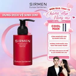 Thumbnail Dung dịch vệ sinh nam 3 in 1 SIRMEN Europe Gentlemen cao cấp 100g hương nước hoa châu Âu 1