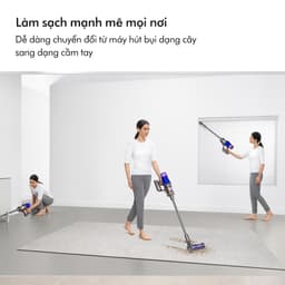 Thumbnail Máy hút bụi không dây Dyson V12 Detect ™ Slim Fluffy (Xanh Xám) 3