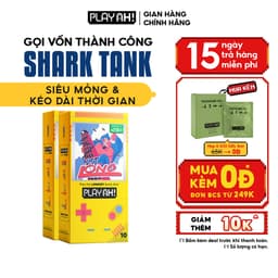Thumbnail Combo 2 hộp/3 hộp Bao Cao Su PlayAh Last Long Siêu Mỏng Kéo Dài Thời Gian Hộp 10 bao size 52mm 1