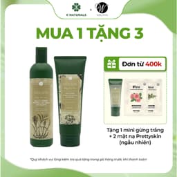 Thumbnail Bộ gội xả chính hãng Weilaiya tinh chất gừng hà thủ ô hỗ trợ mọc tóc ngăn rụng tóc dành cho da khô 1