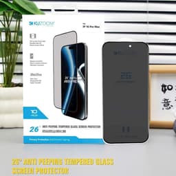 Thumbnail Kính Cường Lực 9D Chống Nhìn Trộm Không Lẹm Viền Kuzoom Chống Bám Bụi Màng Loa X-11-12-13-14-15-16.. 4