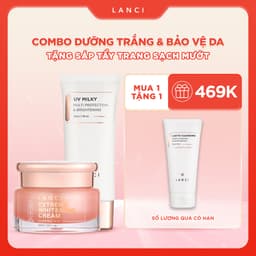 Thumbnail Bộ đôi Kem Dưỡng Trắng Da và Sữa chống nắng 50ml LANCI giúp dưỡng trắng và bảo vệ da 1