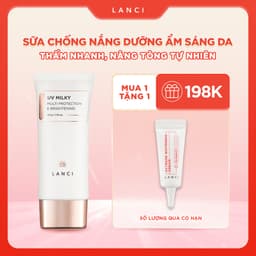 Thumbnail Sữa chống nắng dưỡng ẩm LANCI làm sáng da, chống tia UV, không gây bết dính 50g 1