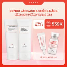 Thumbnail Bộ đôi Sáp tẩy trang 100g và Sữa rửa mặt 100g LANCI làm sạch chuyên sâu cho làn da 1
