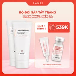 Thumbnail Combo 2 Sáp tẩy trang ẩm mềm LANCI sạch mụn đầu đen, da mịn không khô căng 100g x2 1