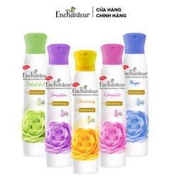Thumbnail Combo 2 Xịt khử mùi Enchanteur khô thoáng 72 giờ, cảm giác tươi mát sảng khoái lâu dài 150ml 1
