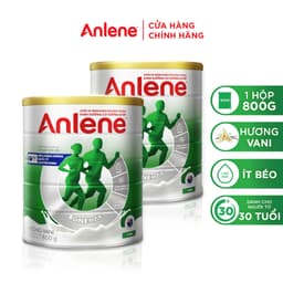 Thumbnail Combo 2 lon Sữa Bột Anlene Hương Vani 800g 3