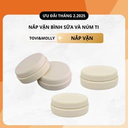 Thumbnail NẮP ĐẬY BÌNH SỮA TOVI AND MOLLY (KEM) 1