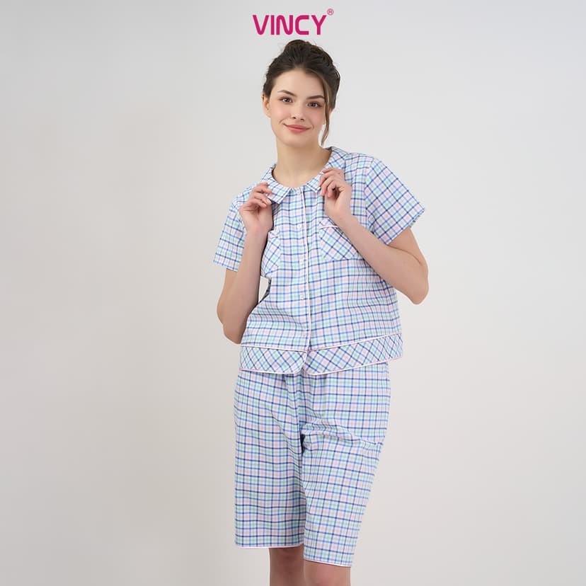 Ảnh Bộ Đồ Kate Lửng Nữ Vincy BKL036W11 3