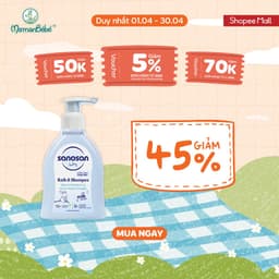 Thumbnail Sữa tắm gội Sanosan Baby với protein sữa thủy phân 0M+ 200ml 1