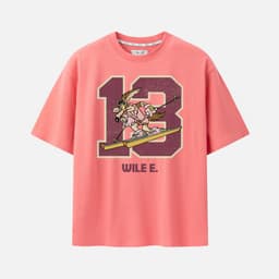 Thumbnail Áo Thun BOO Unisex Overfit In Hình Looney Tunes Wile hoạt hình ngộ nghĩnh 2
