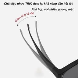 Thumbnail Kính mát phân cực đeo chồng cận, đeo ngoài gọng kính ANDU chống tia UV, siêu nhẹ dễ đeo 3