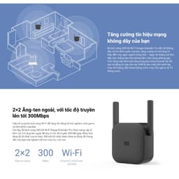 Thumbnail Thiết Bị Kích Sóng Wifi Xiaomi Mi WiFi Range Extender Pro | 2 Ăng-ten | 300Mbps | 16 Thiết Bị Cùng Lúc | BH 12 Tháng 4