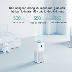 Thumbnail Máy Lọc Không Khí Xiaomi Mi Air Purifier Series 4 Compact/ 4 Lite/ Gen 4/ 4 Pro - Bảo hành chính hãng 12 Tháng 4
