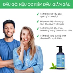 Thumbnail Dầu gội hữu cơ  kiềm dầu, giảm gàu nuôi dưỡng da đầu PURA D'OR Scalp Therapy 473ml 3
