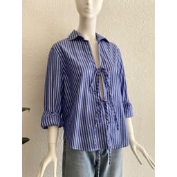 Thumbnail TUBYCATU | Áo sơ mi Bow Striped Shirt nhiều màu 2