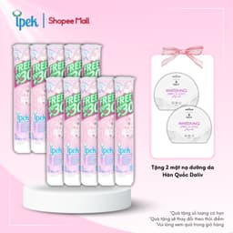 Thumbnail [Tặng 2 mặt nạ] Combo 10 bông tẩy trang Ipek 130 miếng cotton 100% tự nhiên Thổ Nhĩ Kỳ 1