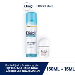 Thumbnail Combo Xịt Khử Mùi Hàng Ngày Etiaxil 150ml và Lăn Khử Mùi Ngăn Mồ Hôi Etiaxil 15ml (nhãn nâu) 1