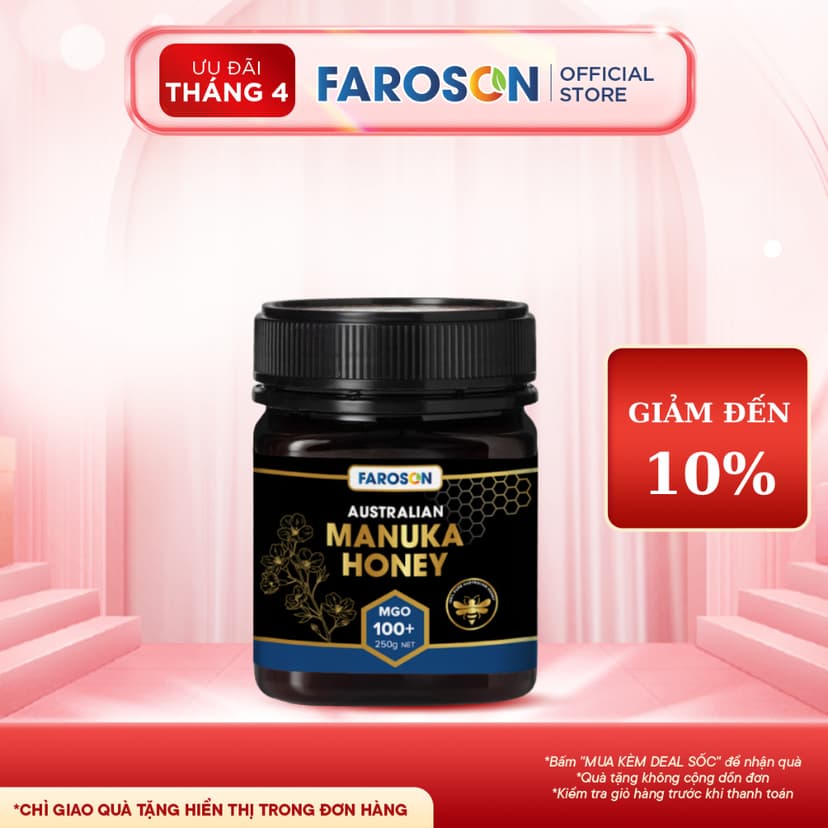Ảnh Mật Ong Nguyên Chất Hoa Manuka Úc MGO100+ Daily Care Hộp 250g/500g 1