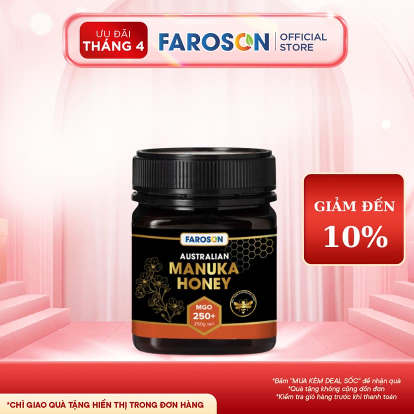 Ảnh Mật Ong Nguyên Chất Hoa Manuka Úc MGO250+ Essential Care Hộp 250g/500g 1