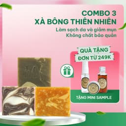 Thumbnail Combo 3 Xà Bông Thiên Nhiên Mộc An Chăm Sóc Face & Body, Dưỡng Da Mềm Mịn, Loại Bỏ Tế Bào Chết 1