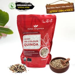Thumbnail Hạt Diêm Mạch Quinoa 3 Màu Hữu Cơ AZTEC ORGANICS Organic Tri-Colour Quinoa 100g 250g 1kg 3