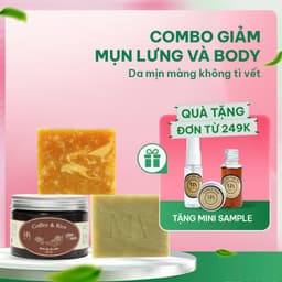 Thumbnail Combo Giảm Mụn Lưng, Mụn Body Mộc An 2 Sản Phẩm Chiết Xuất Tự Nhiên, An Toàn Và Hiệu Quả 1
