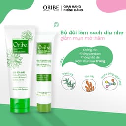 Thumbnail Combo sữa rửa mặt Oribe 100g và kem chấm mụn 20g sạch sâu dịu nhẹ giảm mụn ẩn 2