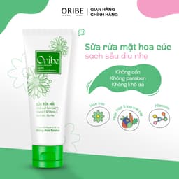 Thumbnail Combo 2 sữa rửa mặt Oribe dưỡng trắng tạo bọt thu nhỏ lỗ chân lông tẩy tế bào chết sáng da dưỡng ẩm - 100g 1