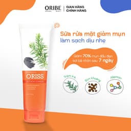 Thumbnail Sữa rửa mặt ngừa mụn Oriss dưỡng ẩm tẩy tế bào chết thu nhỏ lỗ chân lông 100g 2