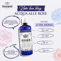 Thumbnail Nước hoa hồng Toner Acqua Alle Rose bổ sung độ ẩm, làm sạch da, mờ vết thâm 300ml 3