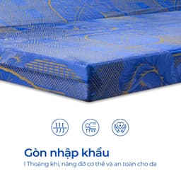Thumbnail Nệm Bông Ép Gấp 3 Aroma Korea - Nệm Mềm - Êm Ái - Bảo Hành 5 năm - Nhiều Màu Giao Ngẫu Nhiên 3
